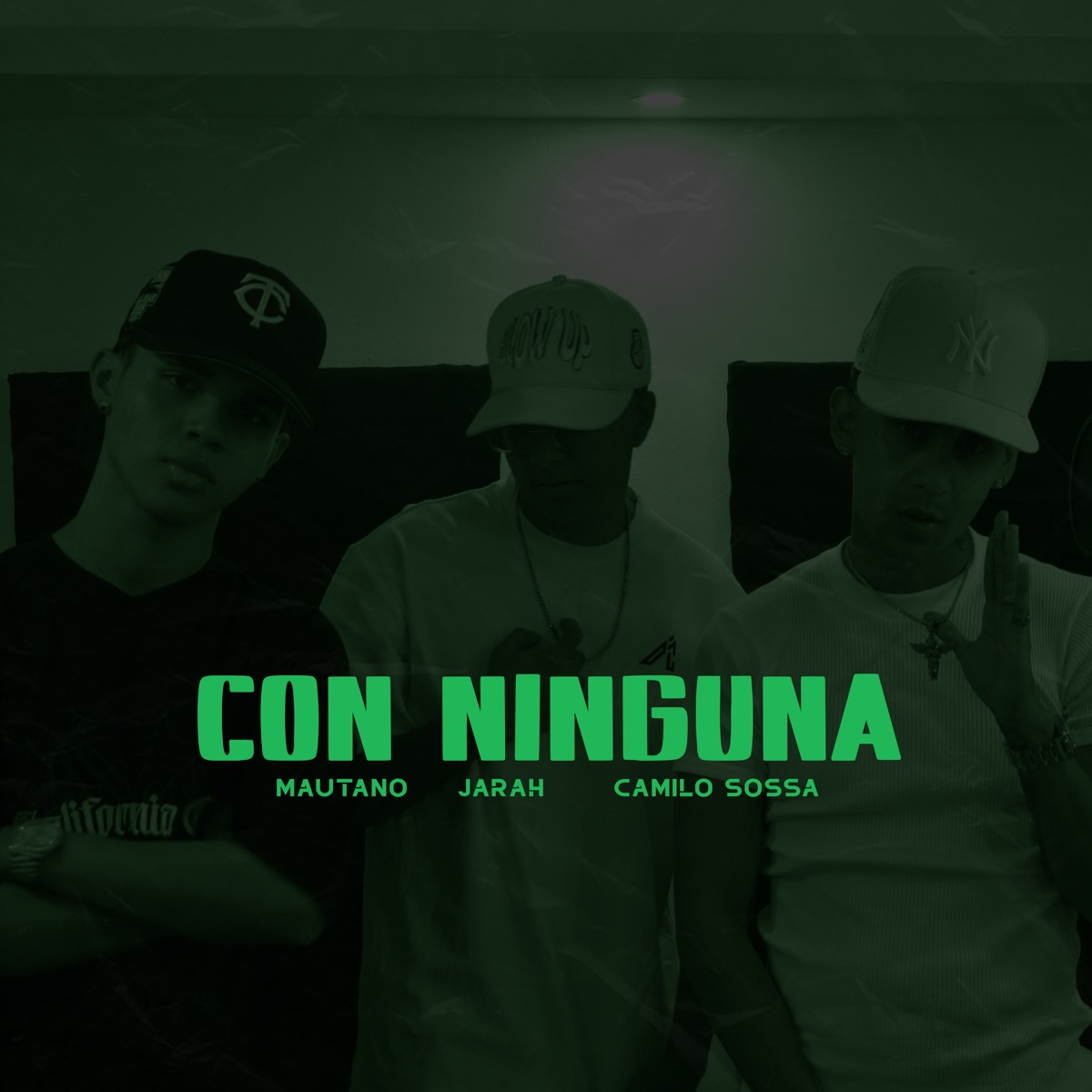 Con Ninguna - Single by Mautano, Jarah & Camilo Sossa album cover