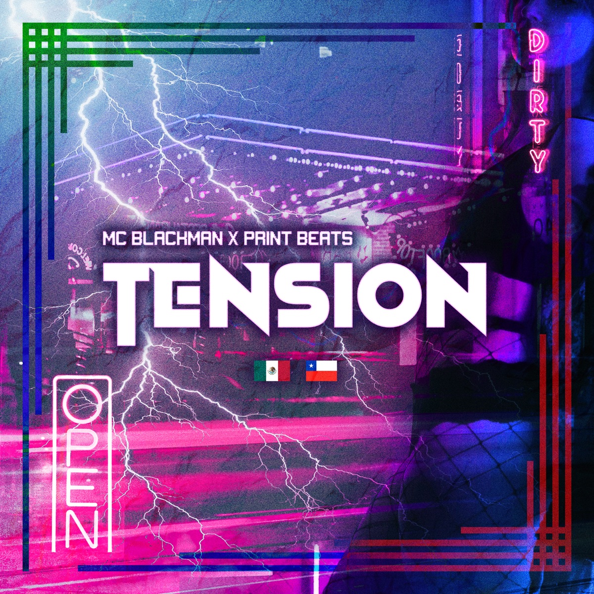 Tension - Single by Mc Blackman & Print Beats album cover
