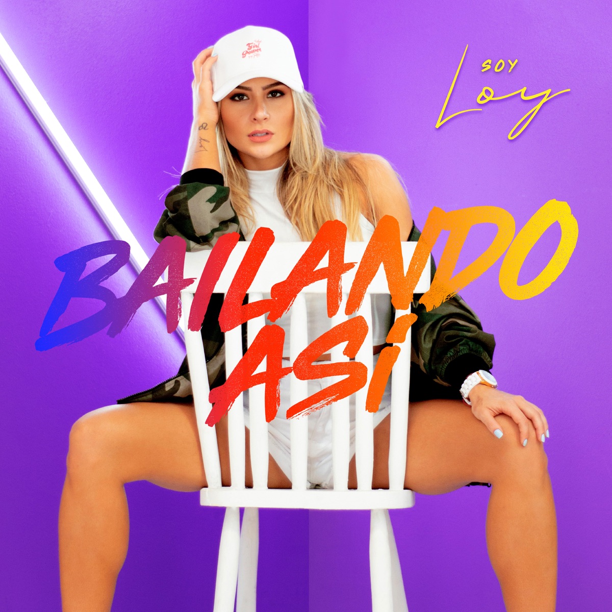 Bailando Así - Single by Soy Loy album cover