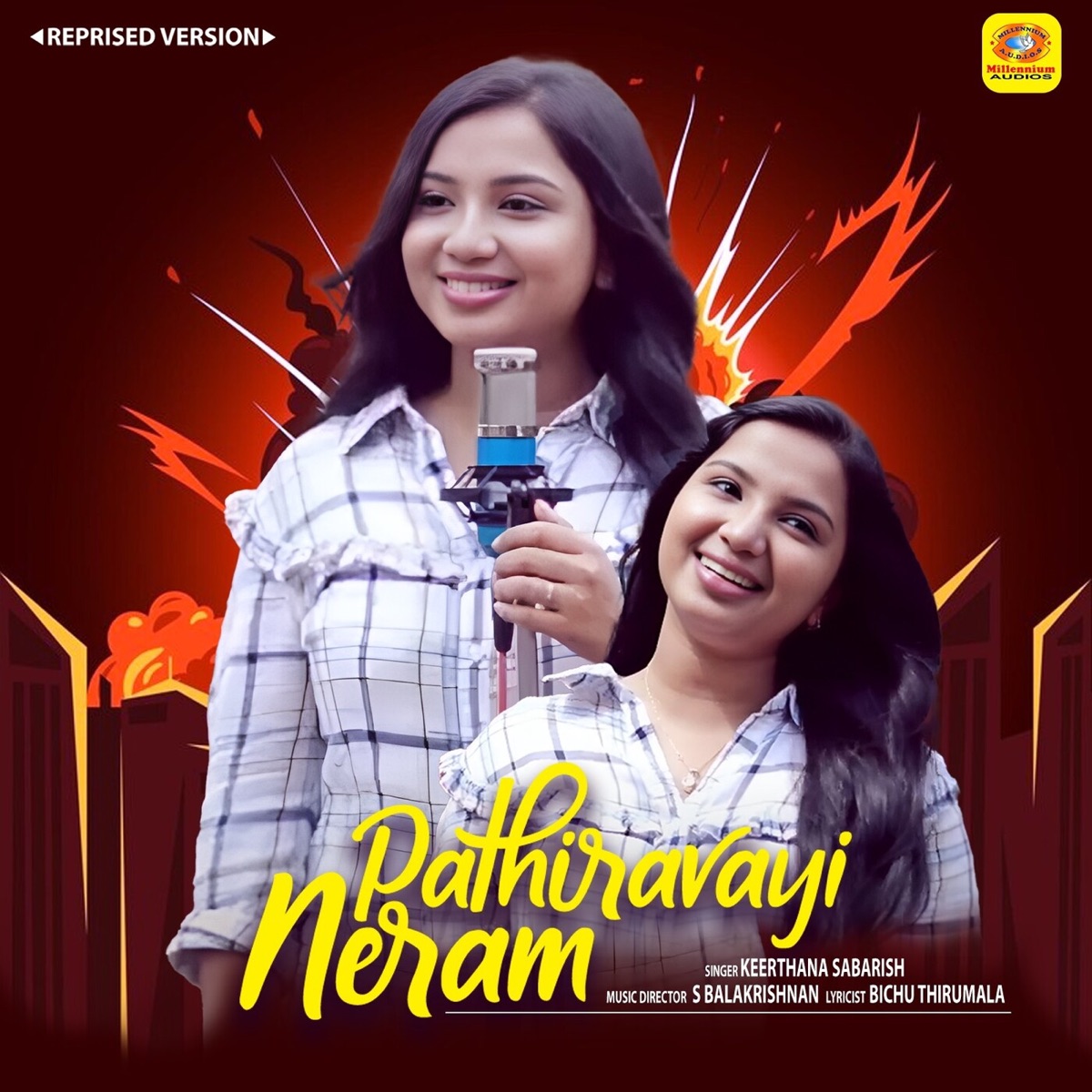 Pathiravayi Neram (Reprised Version) - Single by Keerthana Sabarish album cover