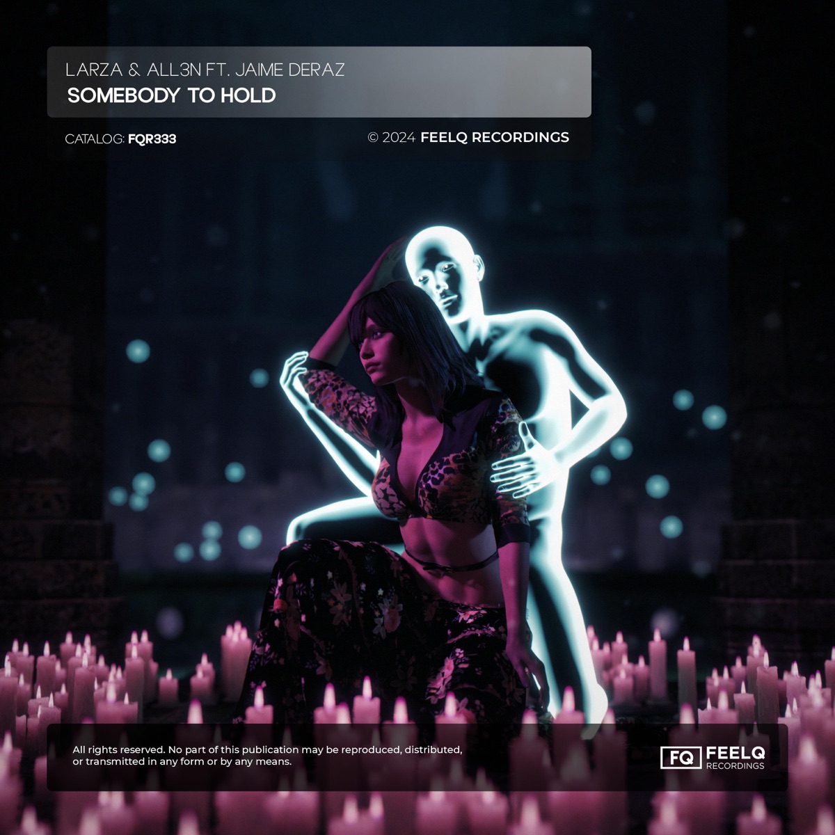 Somebody To Hold (feat. Jaime Deraz) - Single by Larza & ALL3N album cover