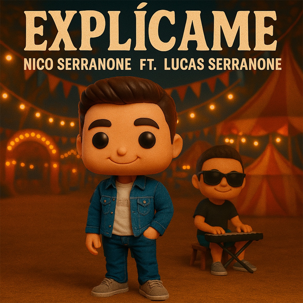 Explicame (feat. Lucas Serranone) - Single by Nico Serranone album cover