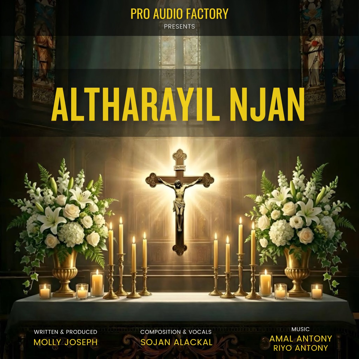 Altharayil Njan (feat. Sojan Alackal) - Single by Amal Antony album cover