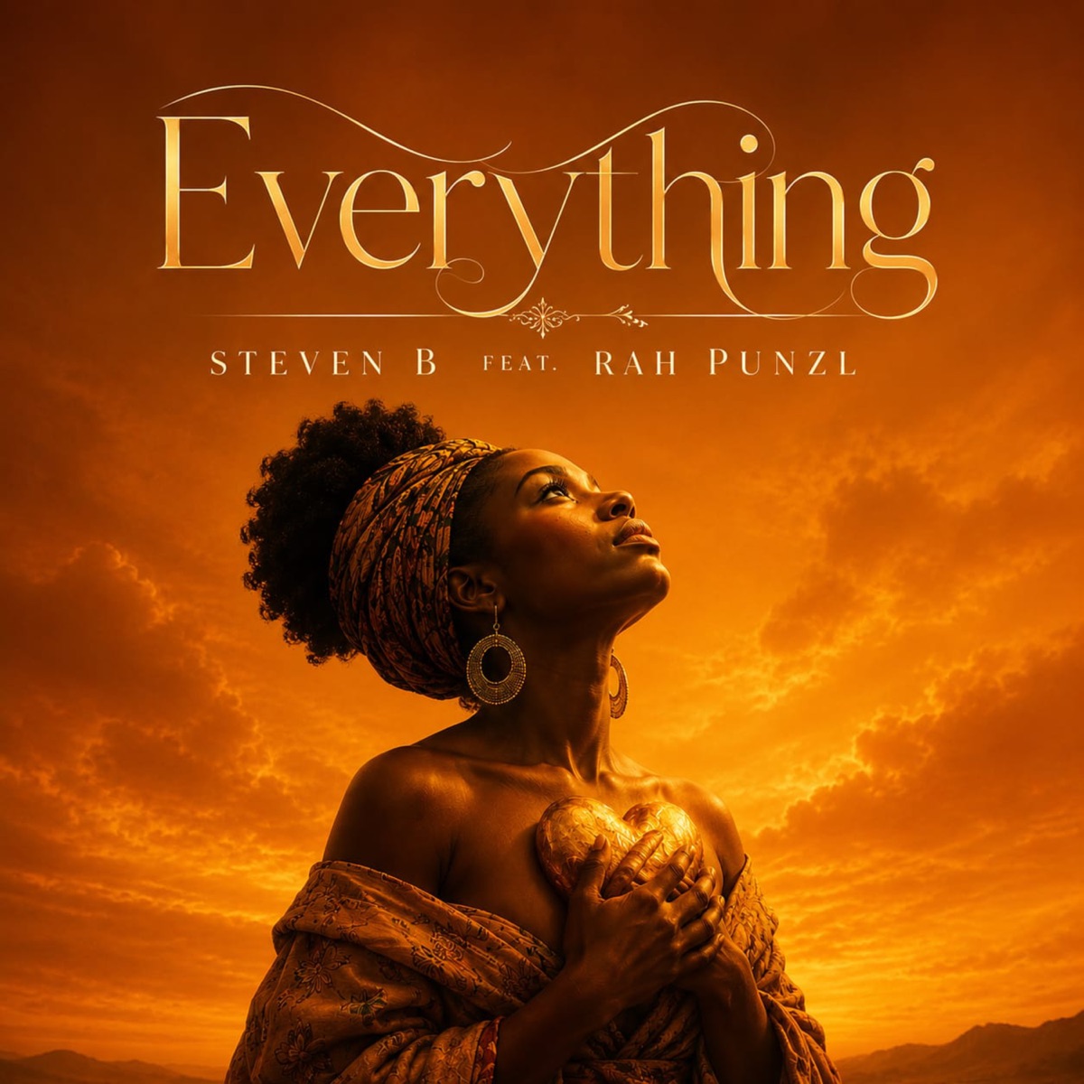 Everything (feat. Rah Punzl) - Single by Steven B album cover