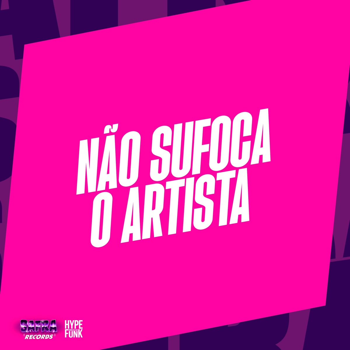 Não Sufoca o Artista - Single by NEGUEBA DOS BEATS, MC Lobinho & Mc Rubim album cover