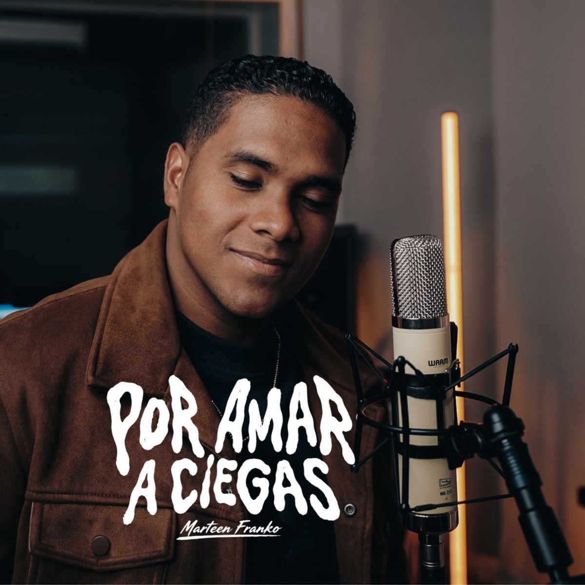 Por Amar A Ciegas - Single by Marteen Franko album cover
