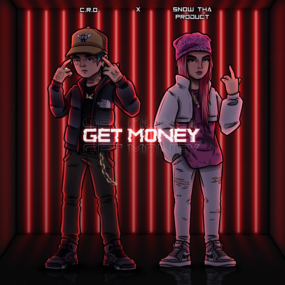 Get Money - Single by C.R.O & Snow Tha Product album cover