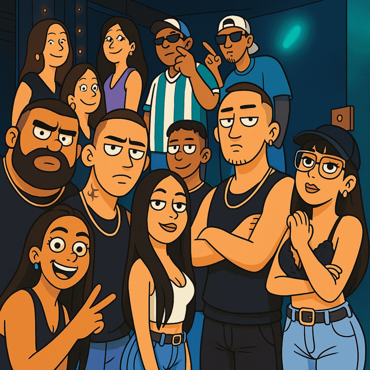 FAMOSA DO TK TK (Remastered 2025) - Single by Wallison Atentado, Fezinho Patatyy, DJ Ping Pong & DJ Kayke O Mago Do Mandelão album cover