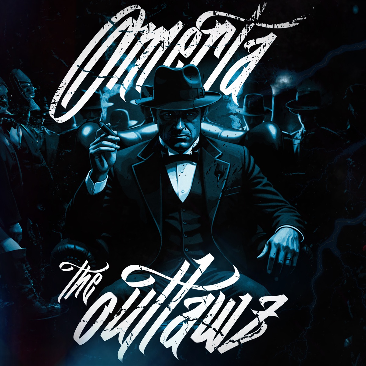 OMERTA (feat. KRH & Kobra) - Single by THE OUTLAWZ, Liniassty, Maras & Kaay album cover