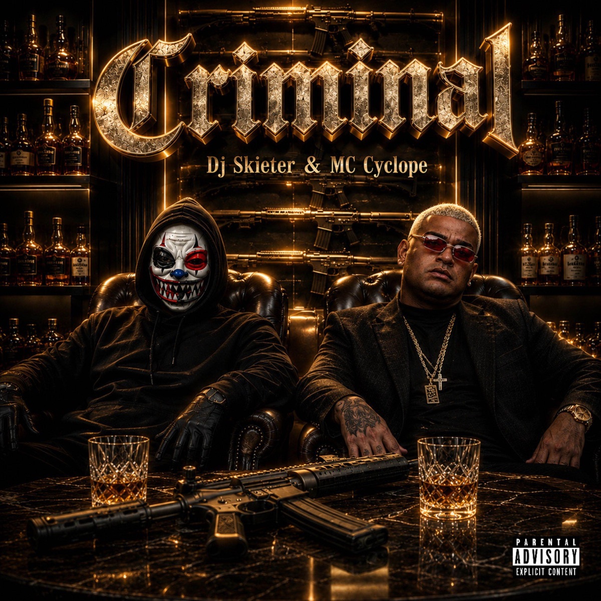 Criminal - Single by Dj Skieter & Mc Cyclope album cover