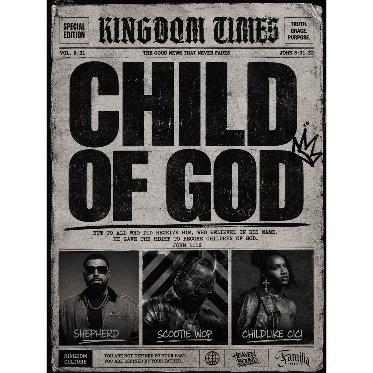 CHILD OF GOD - Single by Shepherd, Scootie Wop & Childlike CiCi album cover
