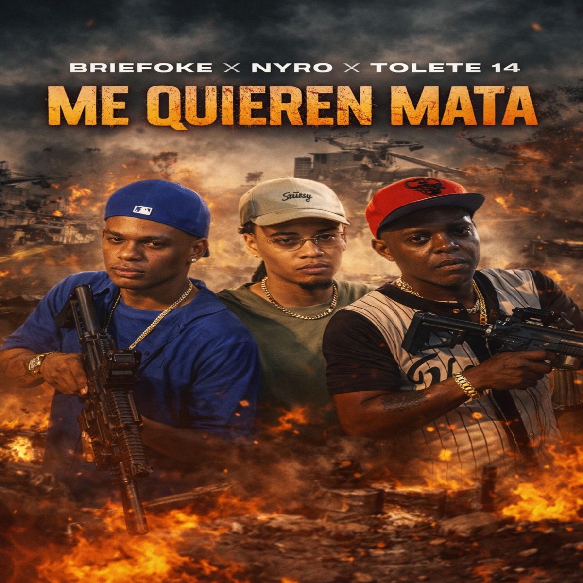 Me quieren mata (feat. Tolete 14, Nyro & darling produce) - Single by breifoke album cover