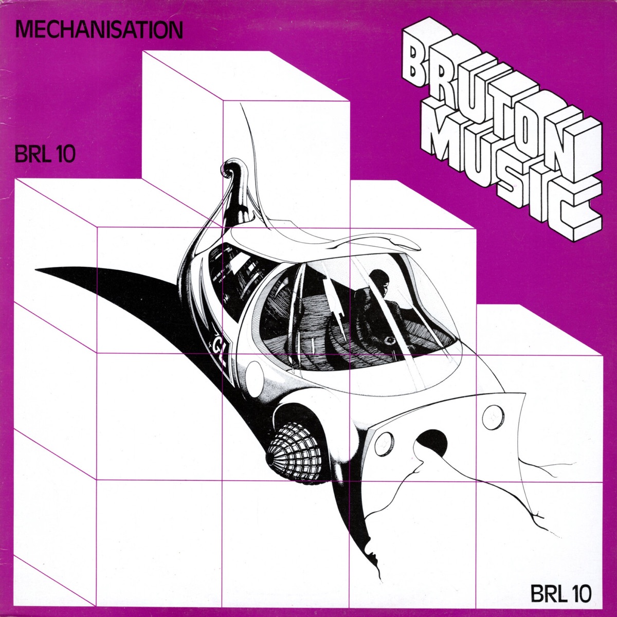 Bruton BRL10: Mechanisation by Harold Fisher, Paul Hart, Frank Ricotti & Paul Keogh album cover