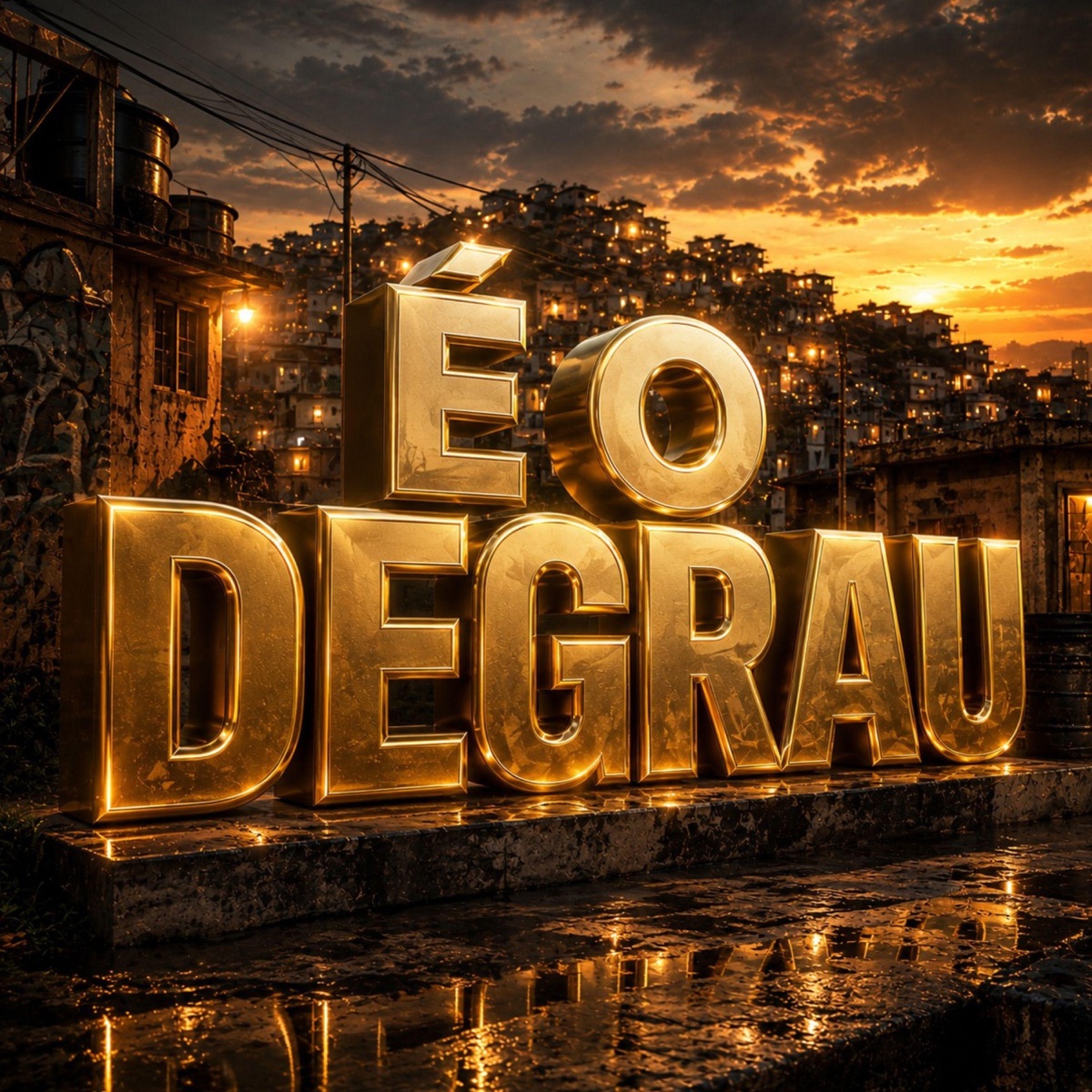 É o Degrau (feat. MC KNV) - Single by NEGUINHO TDT, MC CARLINHOS JH, MC MENOR GUI & Shemp Records album cover