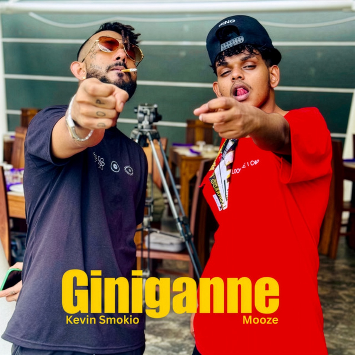 Giniganne (feat. Kevin Smokio) - Single by Mooze album cover