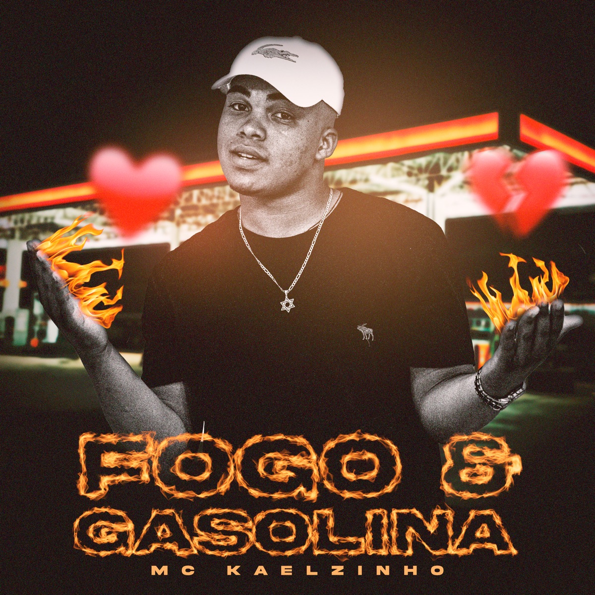 Fogo e Gasolina - Single by Kaelzinho MC & Kinn no Beat album cover