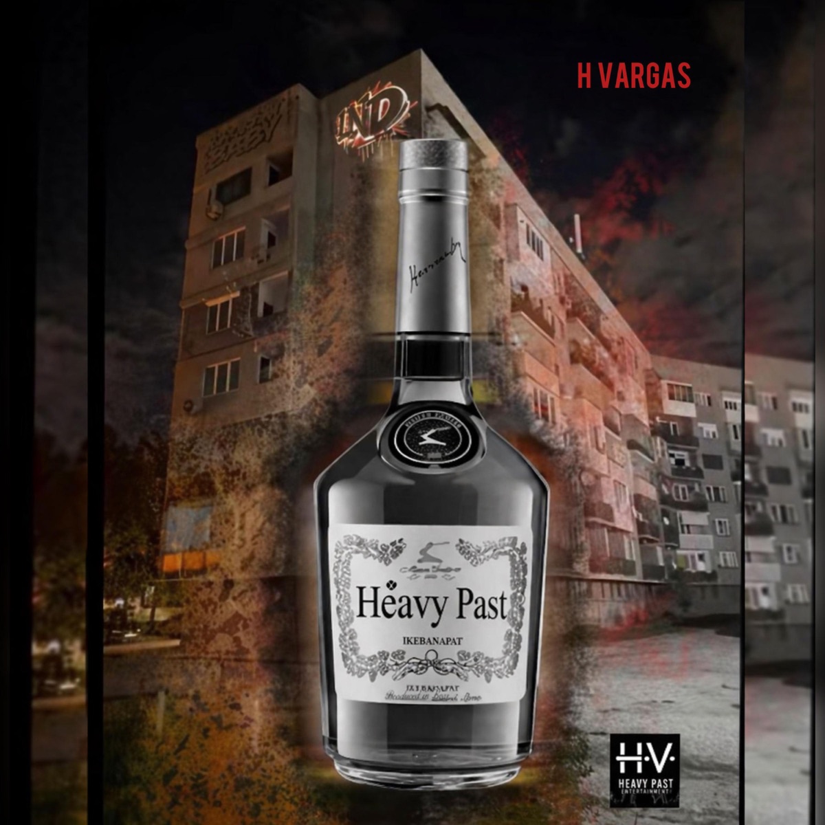 Heavy Past (feat. IKEBANA PAT) - Single by H Vargas album cover