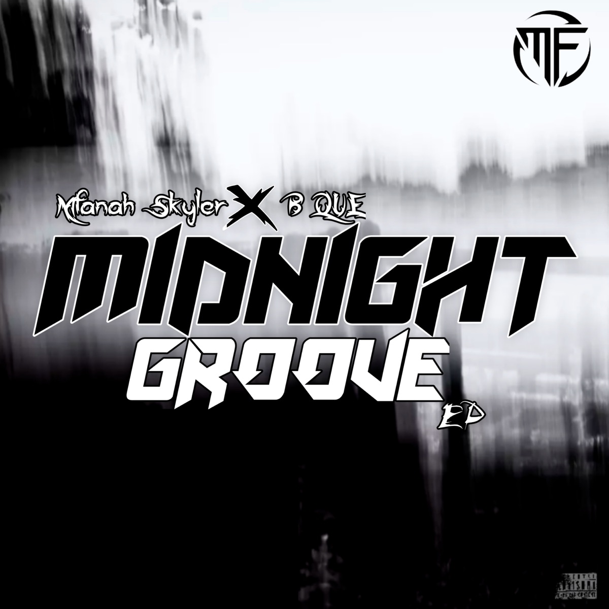 MIDNIGHT GROOVE - EP by Mfanah Skyler & bQue album cover