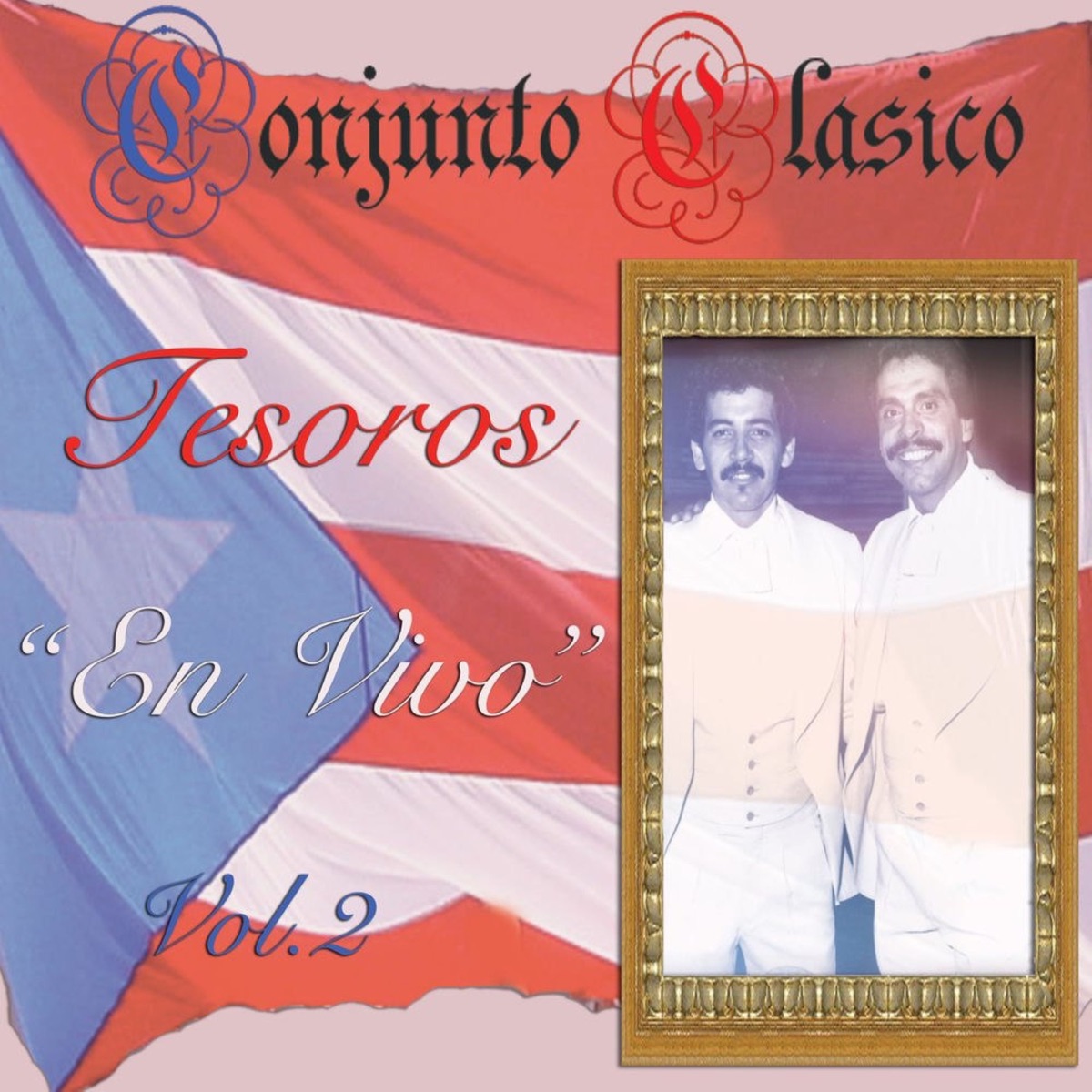 Tesoros en Vivo, Vol. 2 (En Vivo) by Conjunto Clásico album cover