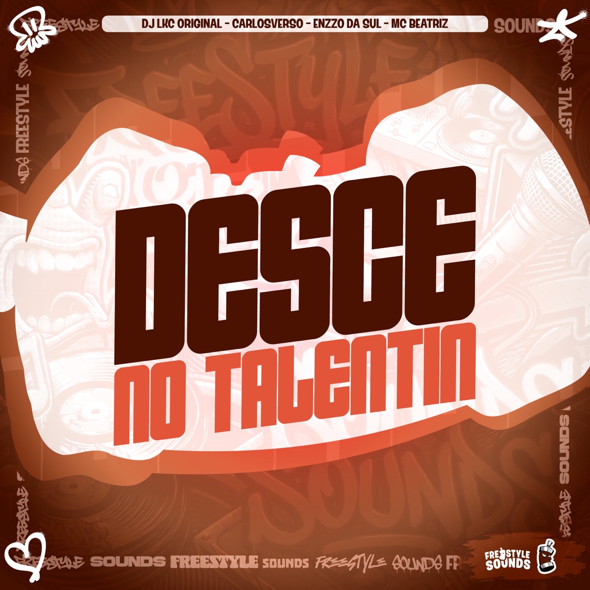 Desce No Talentin - Single by DJ LKC ORIGINAL, CarlosVerso, Enzzo da Sul & MC BEATRIZ album cover
