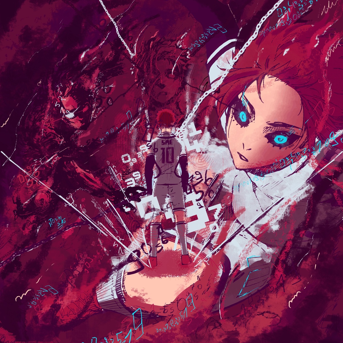Camisa 10 (Itoshi Sae) [feat. anirap, Basara & Ark king] - Single by ALBK album cover
