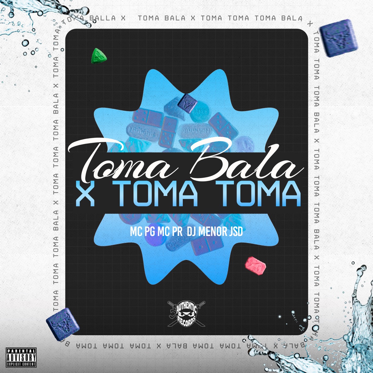 Toma Bala X Toma Toma - Single by Mc PG & MC PR album cover