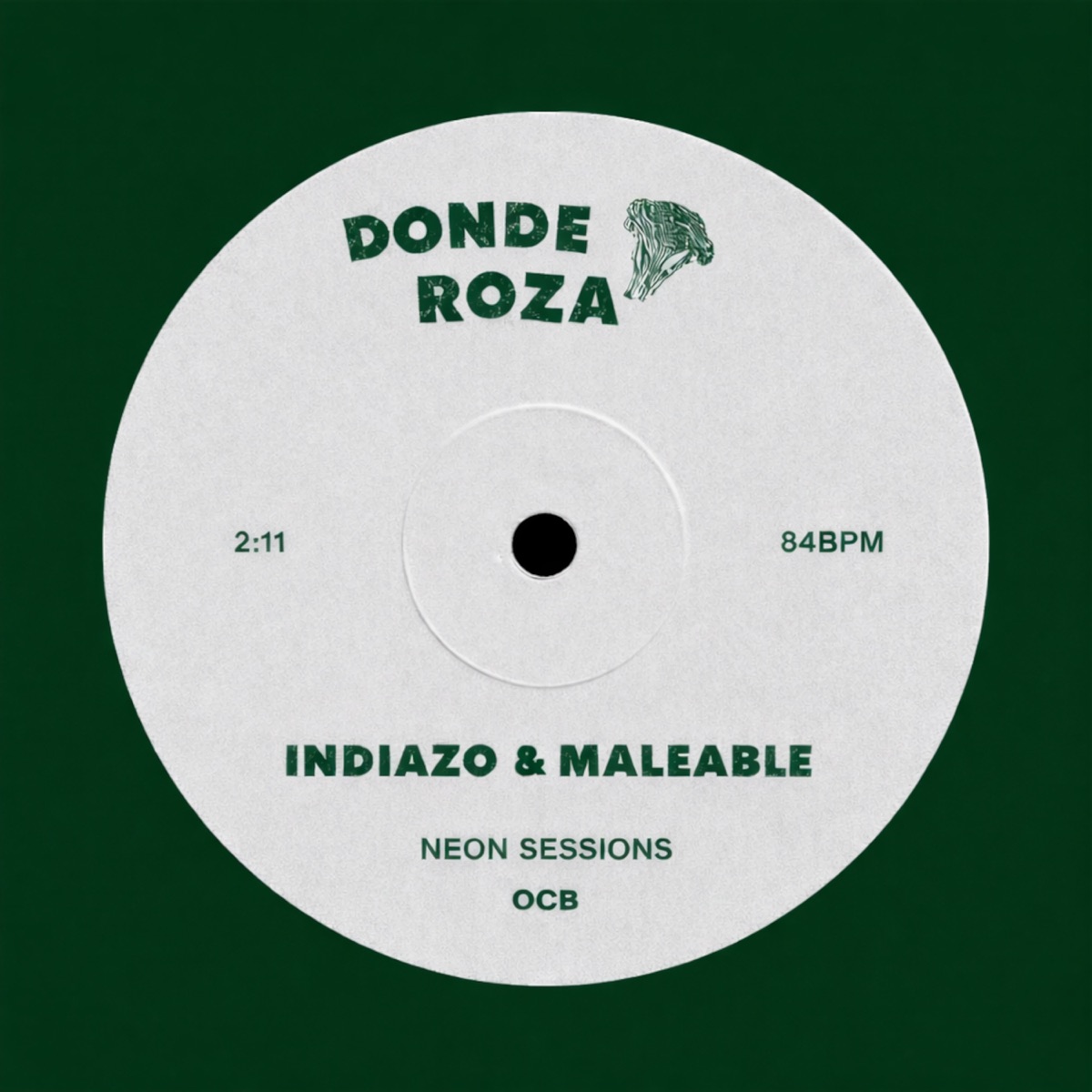 Donde Roza - Neon Sessions By Ocb - Single by inDiazo & Maleable album cover