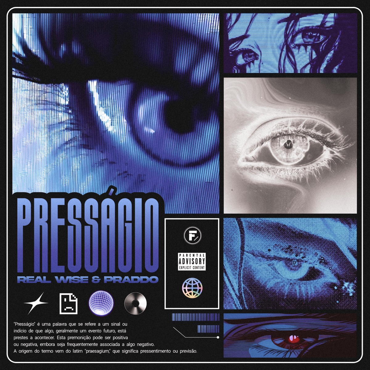 Presságio (feat. Foco No Além) - Single by Real Wise & PRADDO album cover