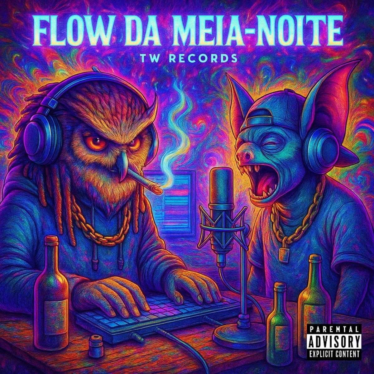 Flow da Meia-Noite (feat. The W) - EP by ChaRo album cover
