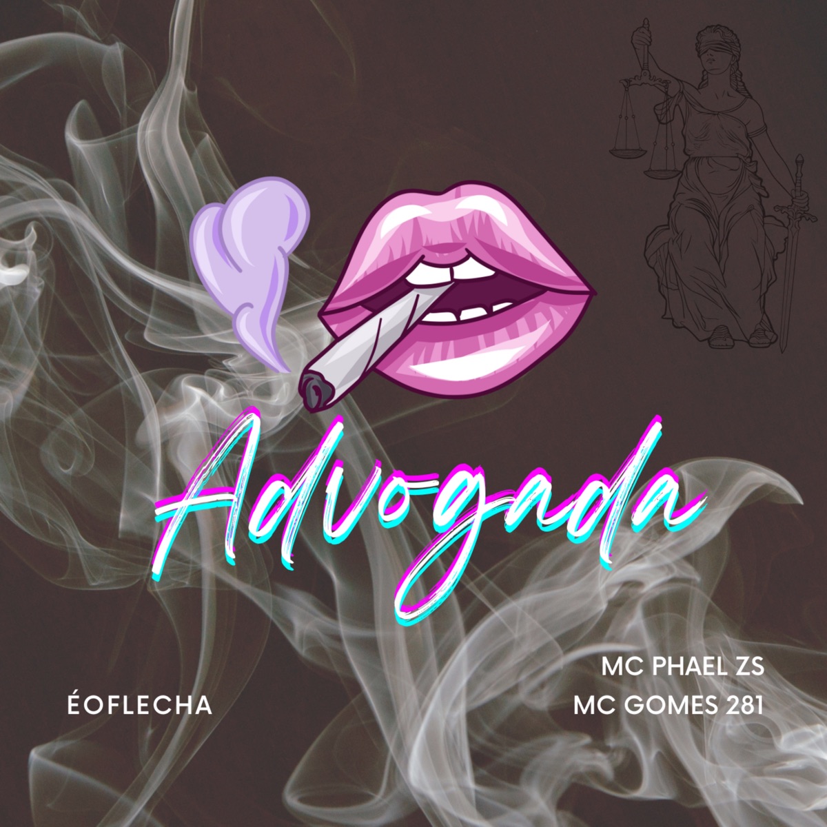 Advogada (feat. Phaelzin zs & É O Flecha) - Single by Mc Gomes 281 album cover