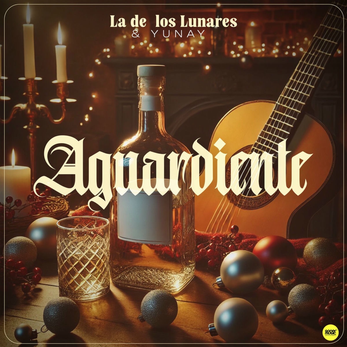 Aguardiente - Single by La de Los Lunares & Yunay album cover