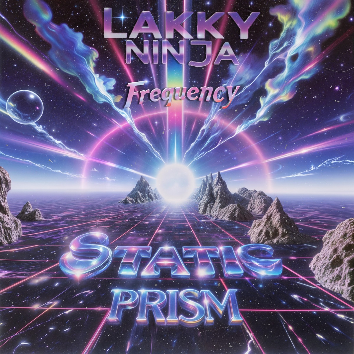 Static Prism (feat. Frequency) - Single by Lakky Ninja album cover