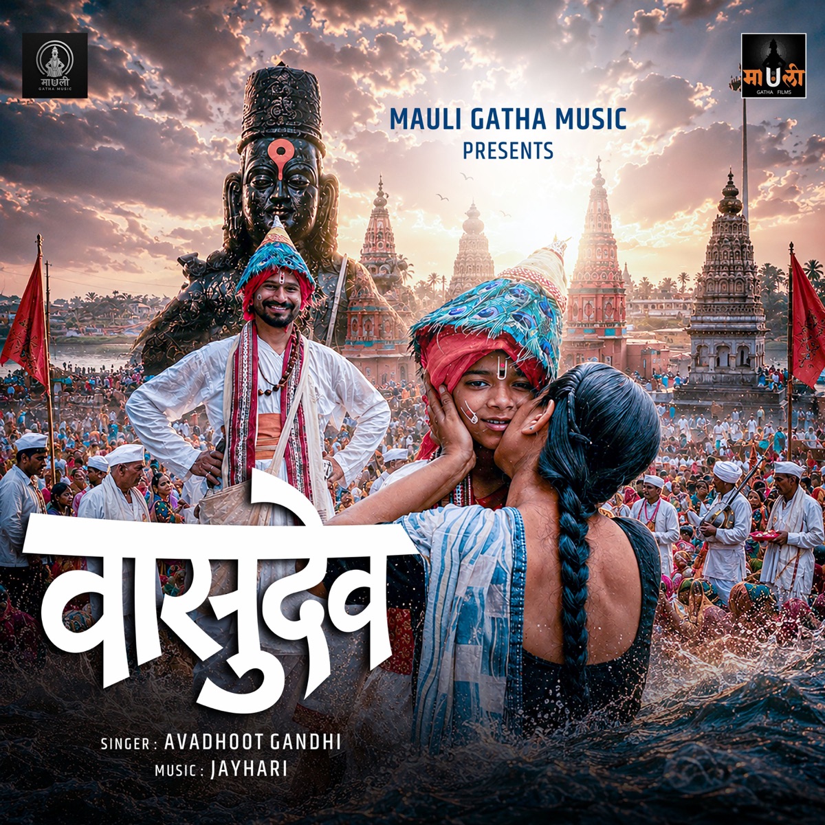 Vasudev - Single by Avadhoot Gandhi album cover