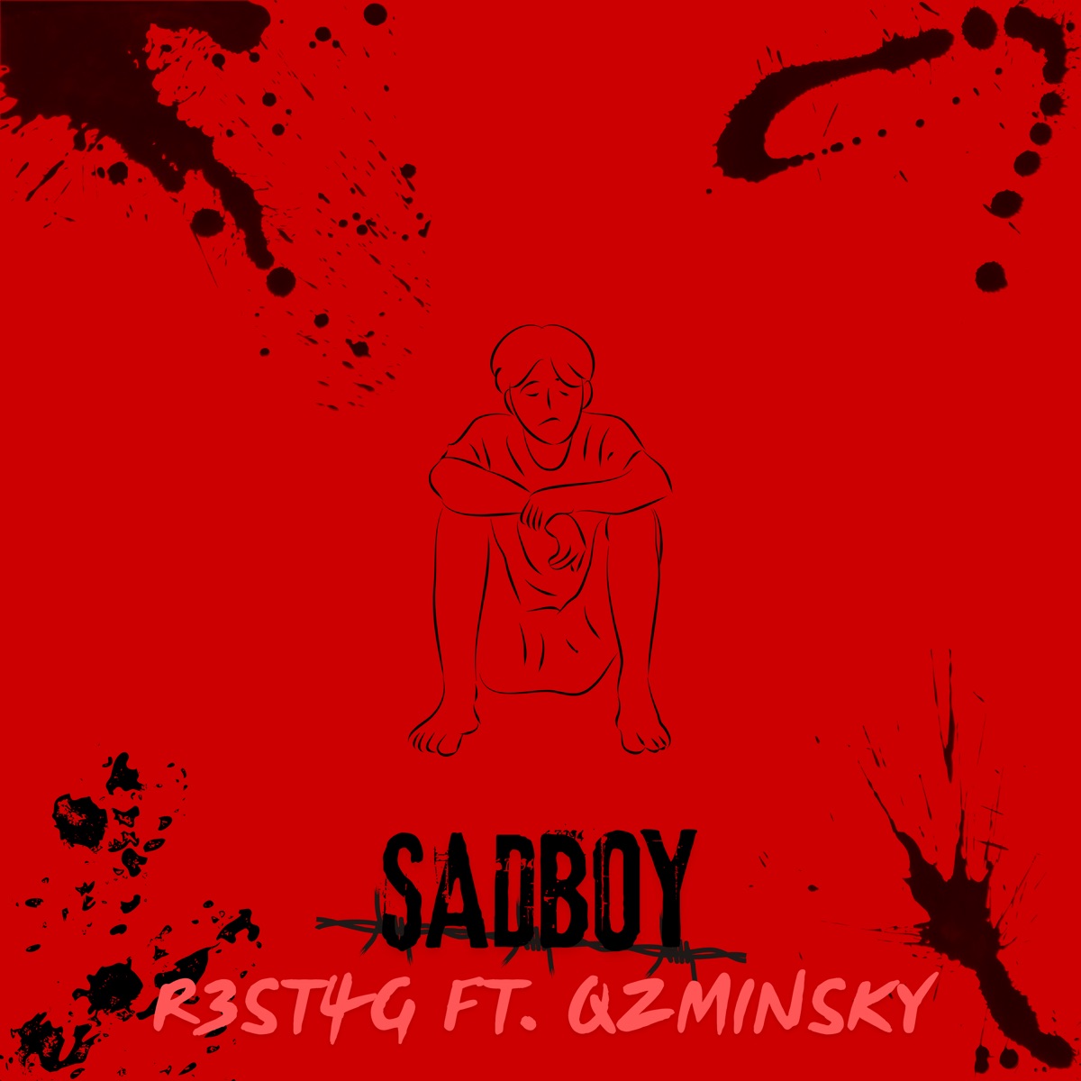 SADBOY - Single by R3ST4G & Qzminsky album cover
