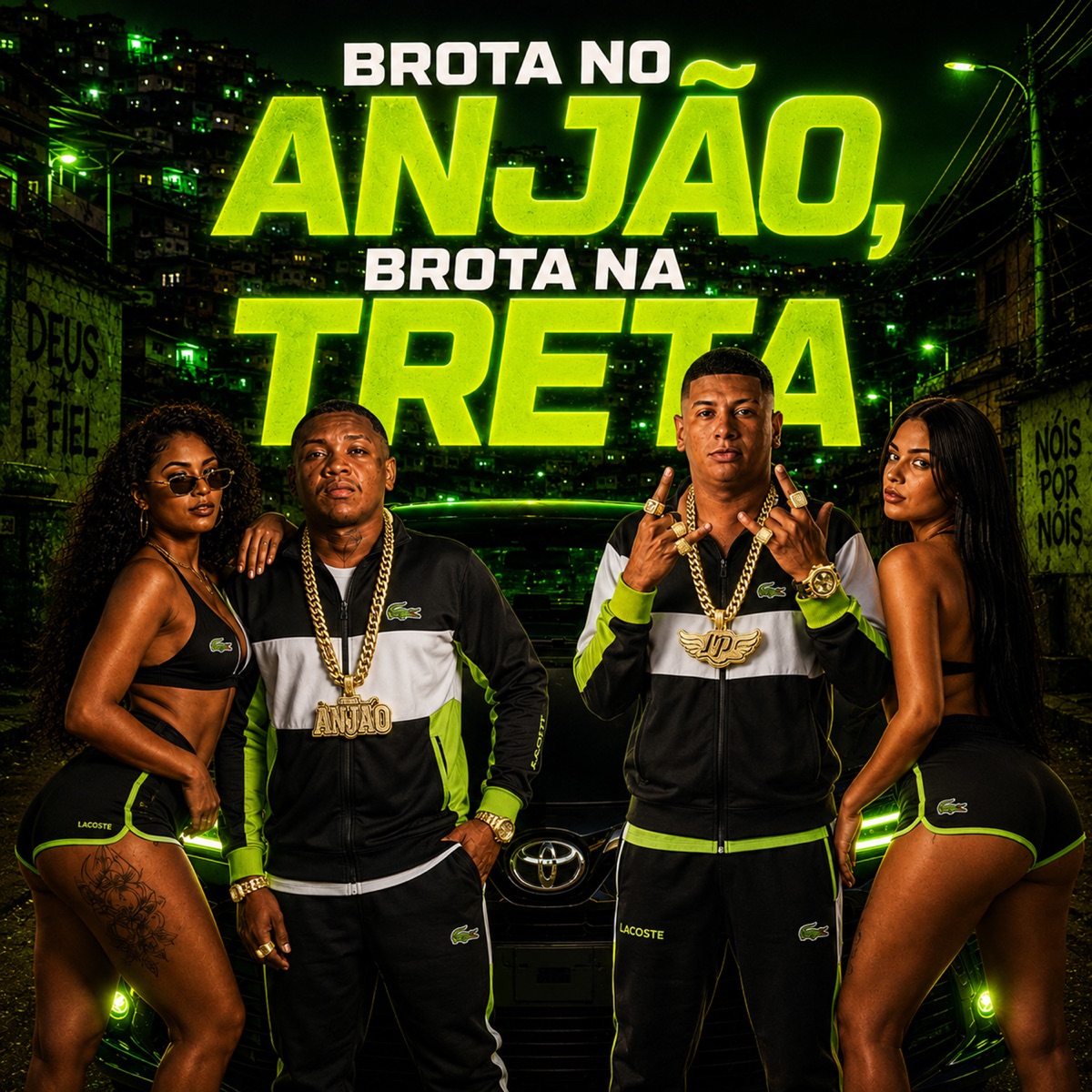 Brota no Anjão, Brota na Treta - Single by Mc Perneta & Dj LP Do Anjão album cover