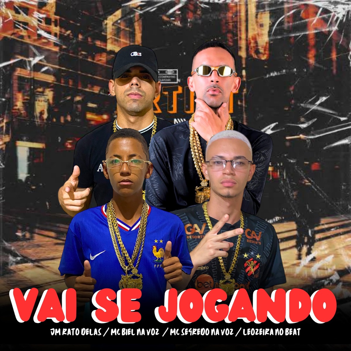 Vai Se Jogando - Single by Leozeira no Beat, Mc Biel na Voz, Mc Segredo na Voz & Jm Rato Delas album cover