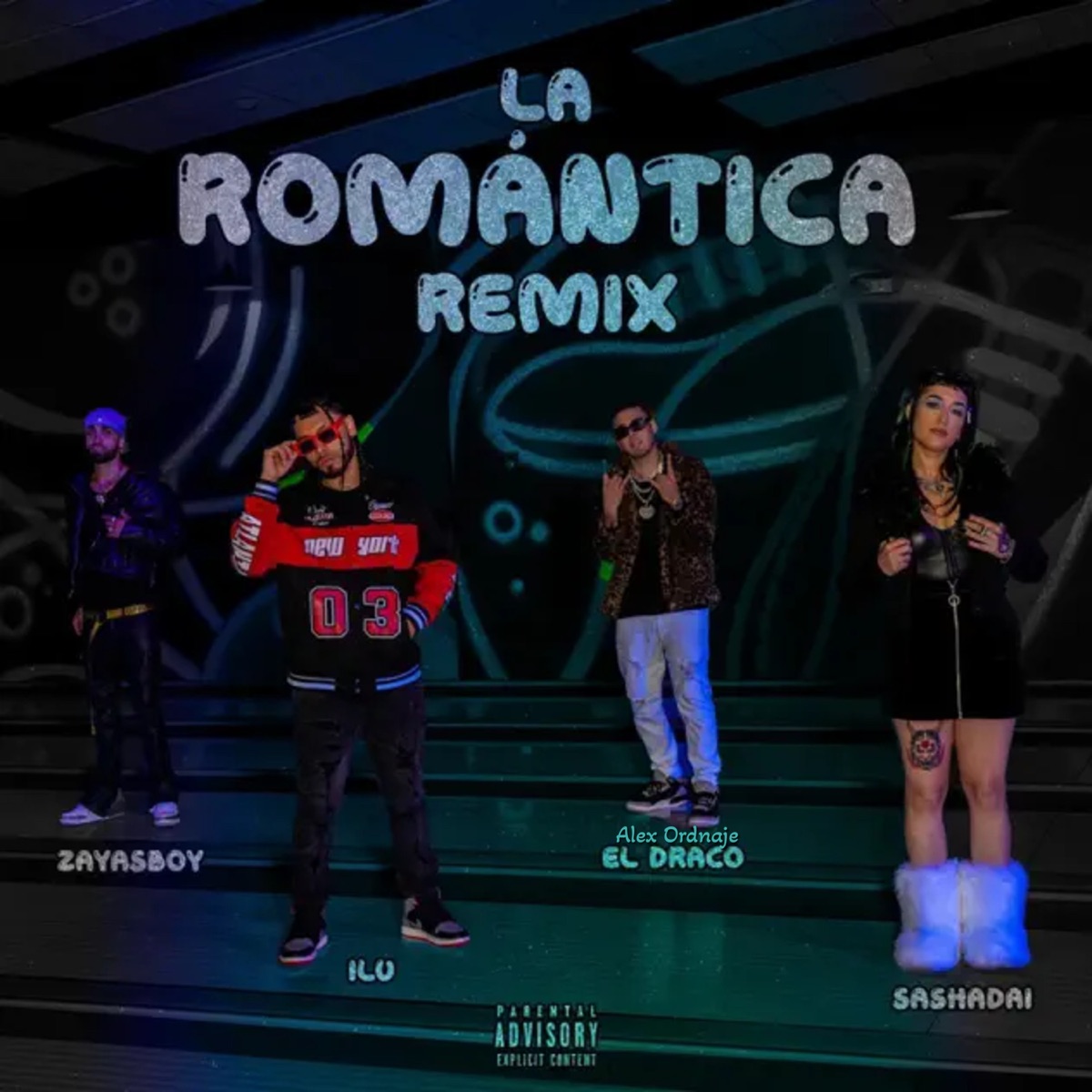 La Romantica (Remix) - Single by Ilu, Alex Ordnaje el Draco, Zayas Boy & sashadai album cover