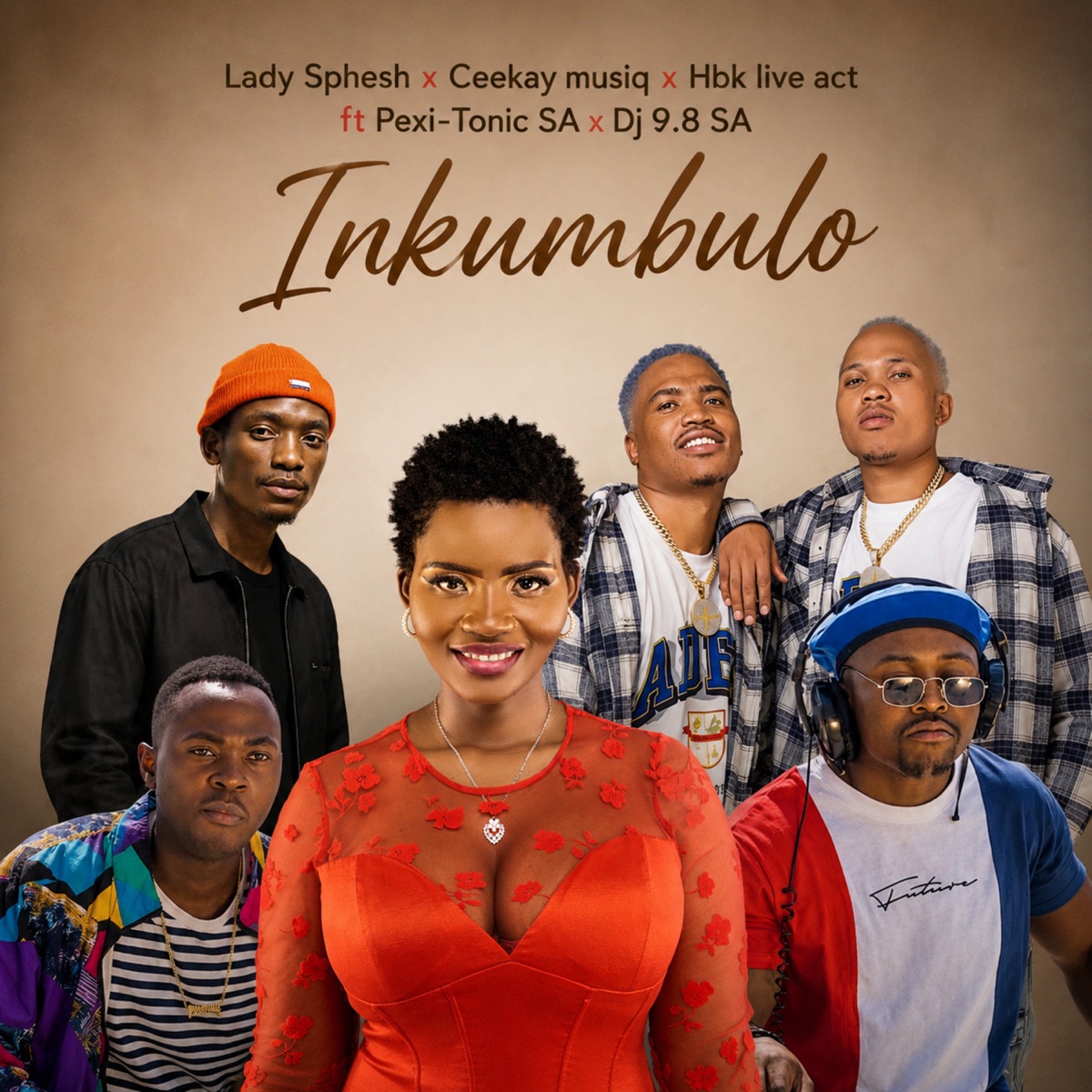 Inkumbulo (feat. Pexi-Tonic SA & Dj 9.8 SA) - Single by Ceekay Musiq, Lady Sphesh & HBK Live Act album cover