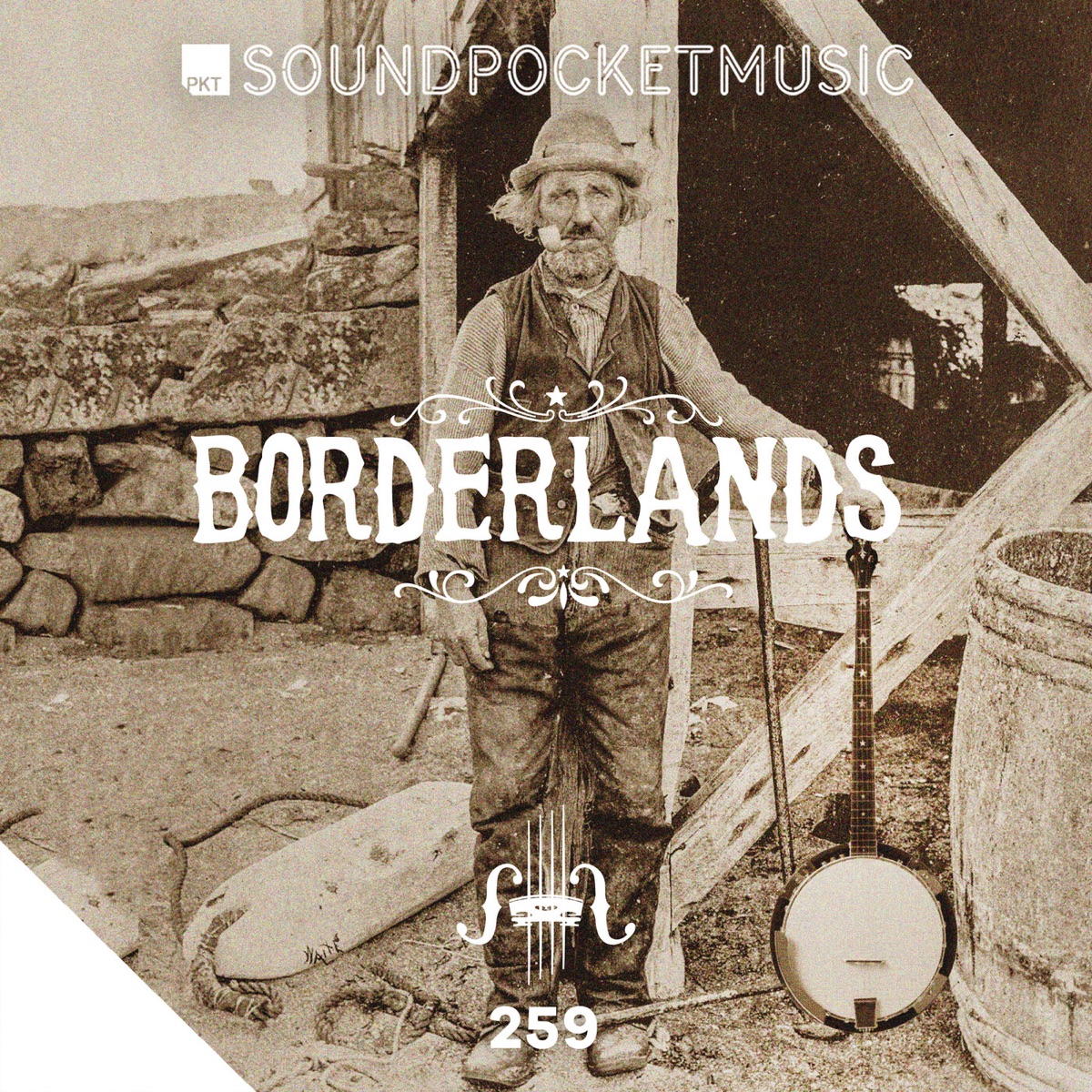 Borderlands by Bruce Zisis Maginnis & Tom Greenwood album cover