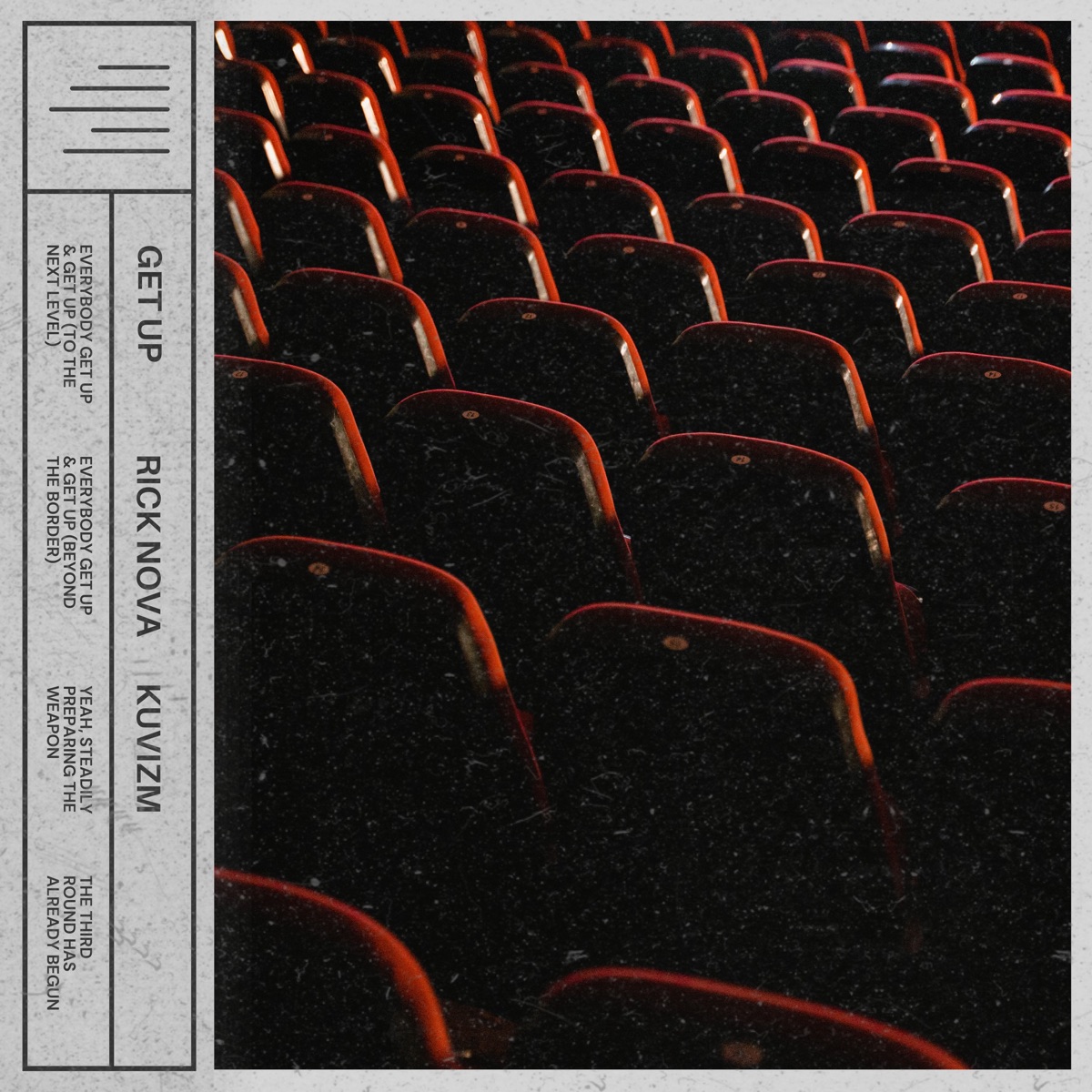 GET UP - Single by RICK NOVA & KUVIZM album cover