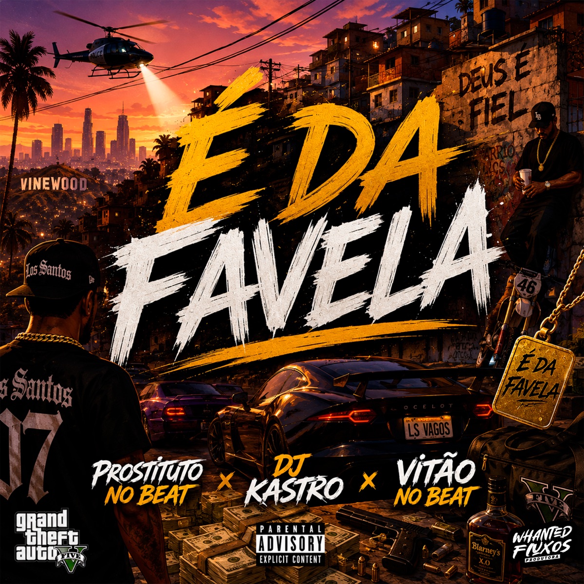 É da Favela - Single by Prostituto No Beat, Dj Kastro & Vitão No Beat album cover