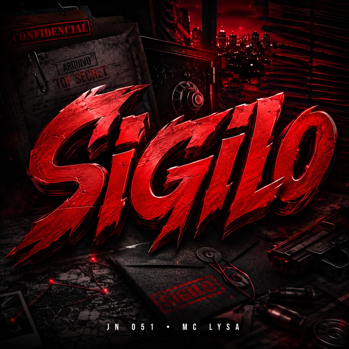 Sigilo - Single by Jn 051 & Mc Lysa album cover