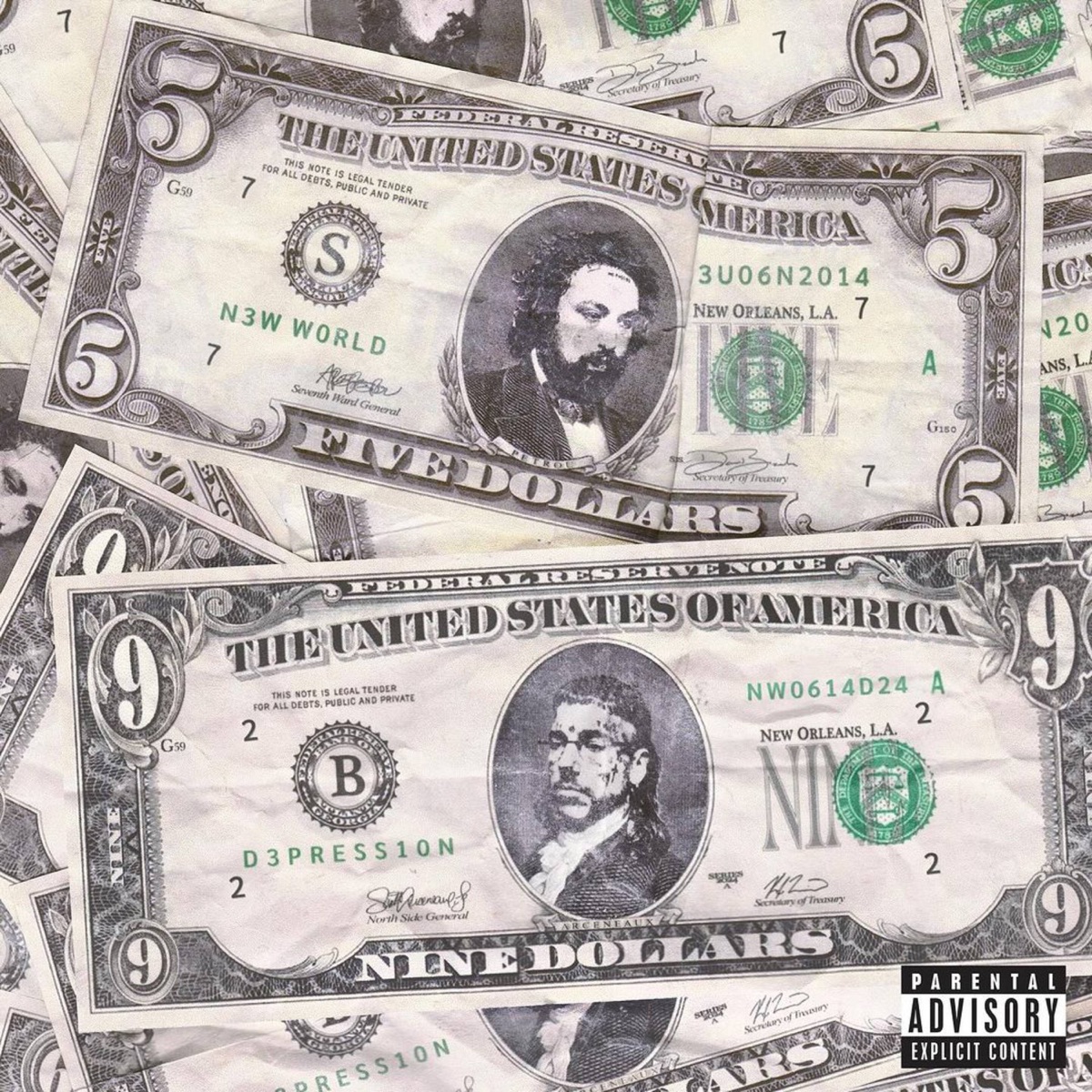 New World Depression by $uicideboy$ album cover