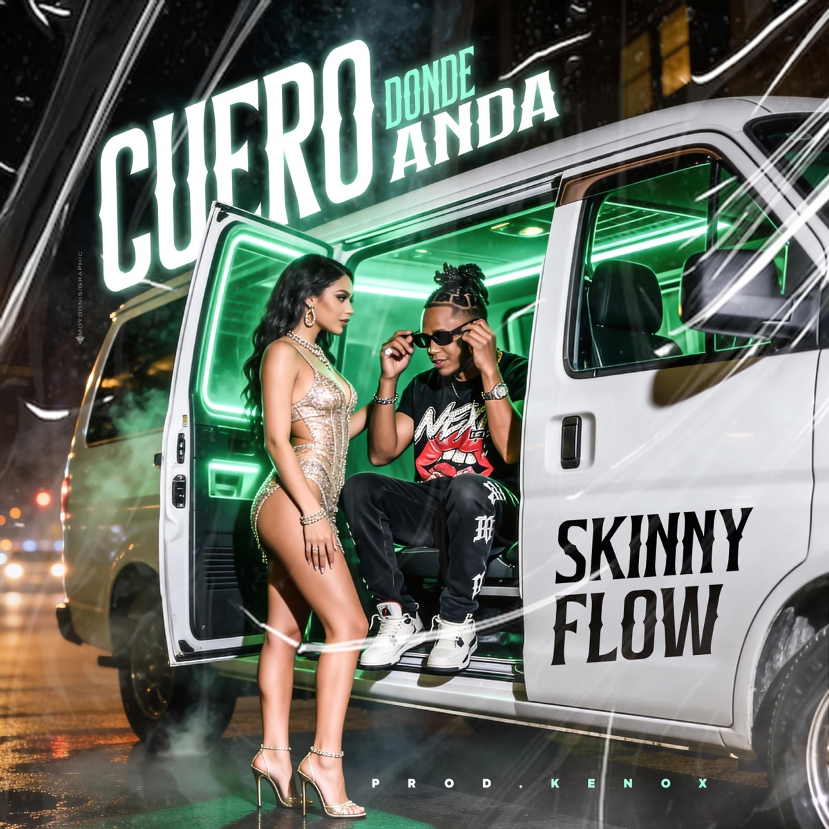 Cuero Donde Anda - Single by Skinny Flow album cover