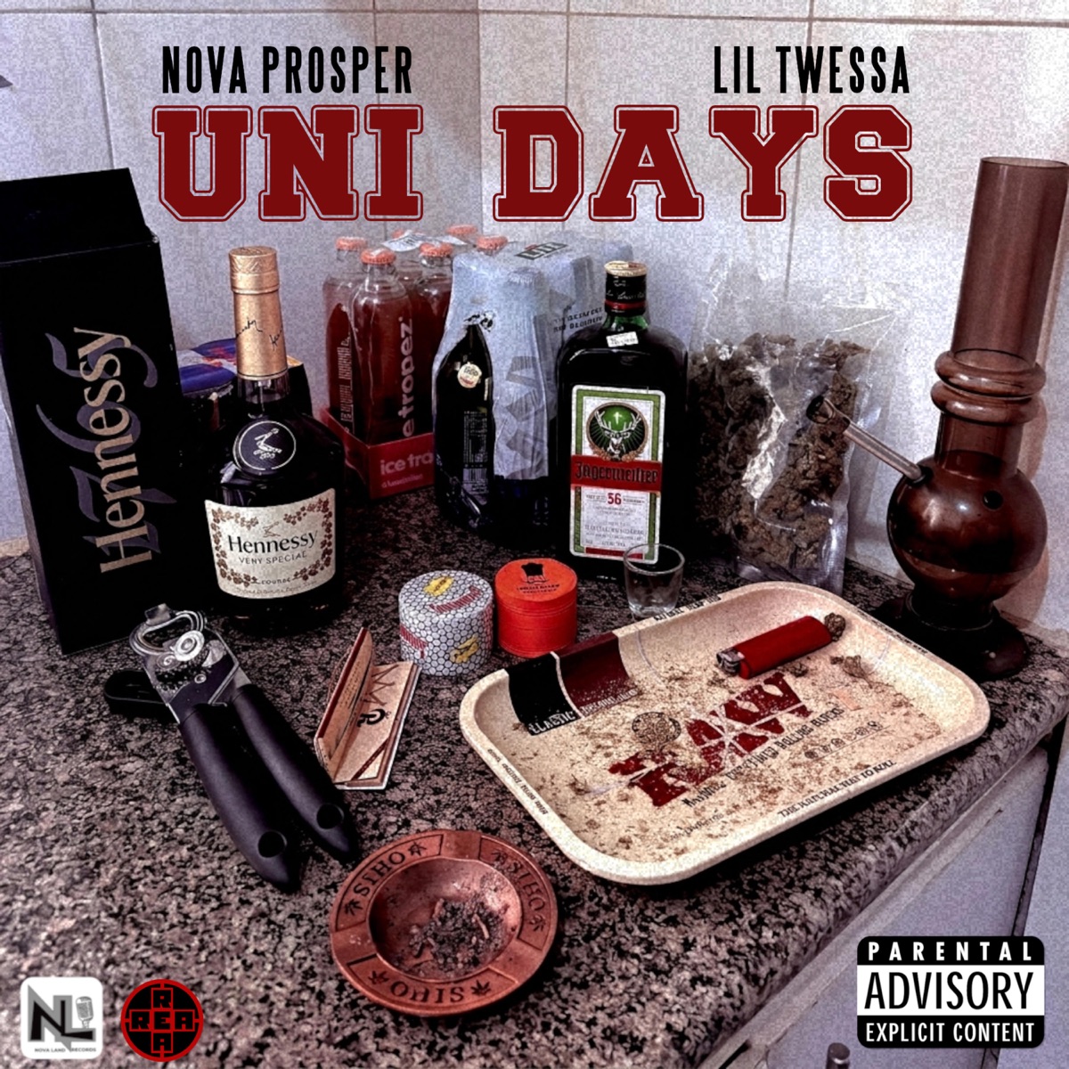 Uni Days (feat. Lil Twessa) - Single by Nova Prosper album cover