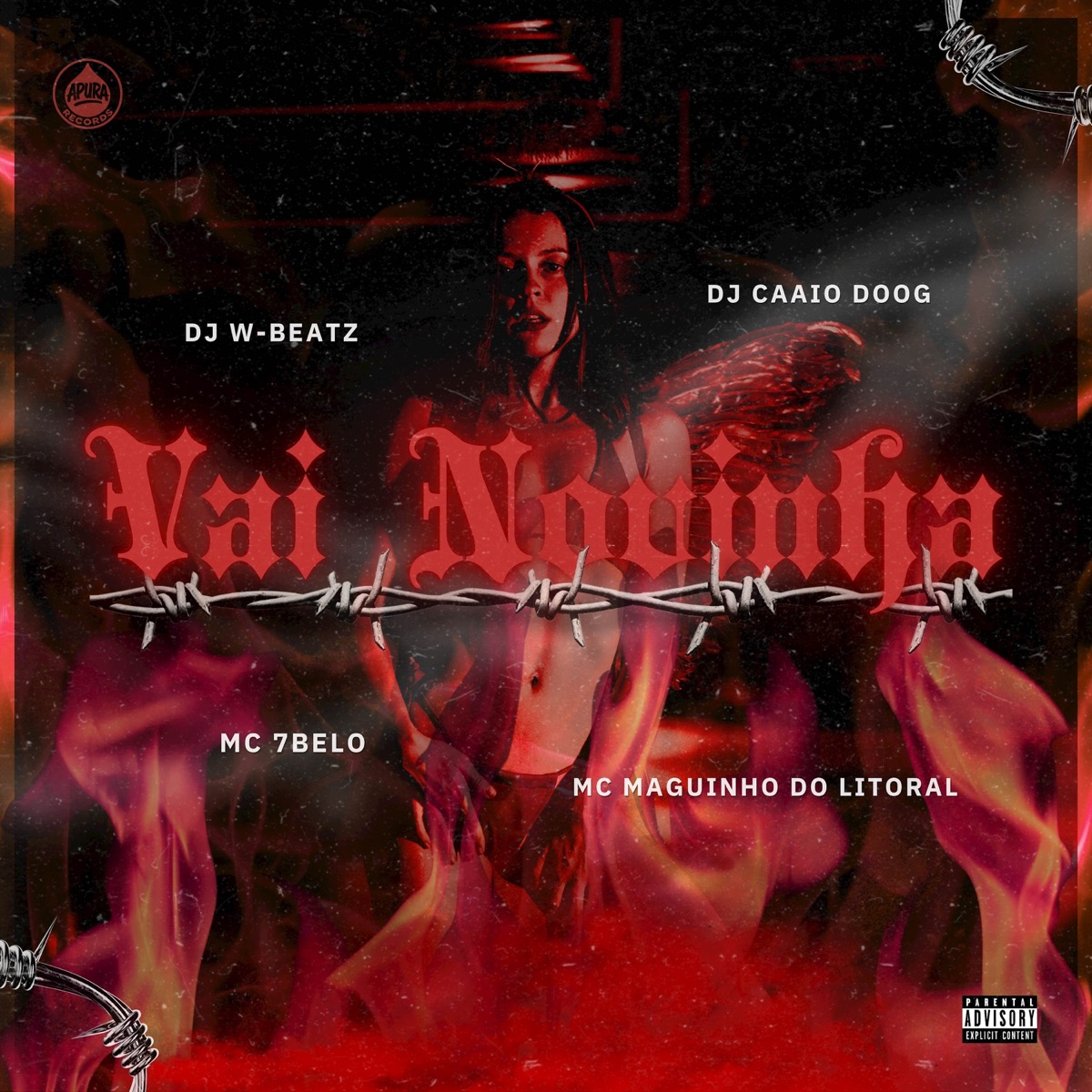 VAI NOVINHA - Single by Dj W-Beatz, DJ Caaio Doog, Mc 7 Belo & MC Maguinho do Litoral album cover