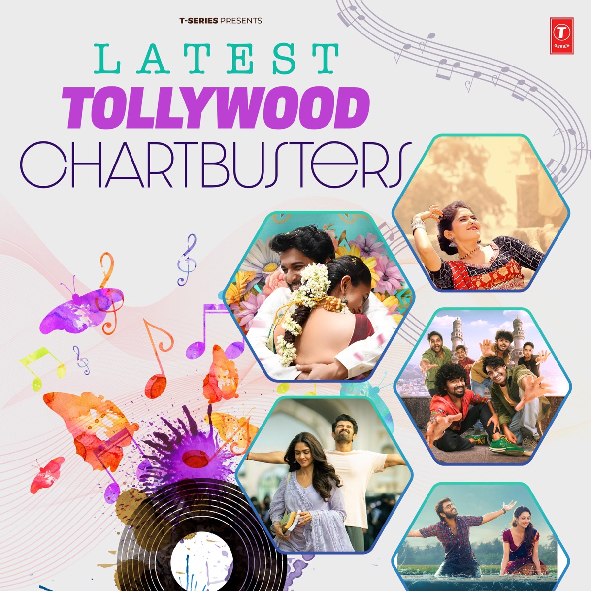 Latest Tollywood Chartbusters by Various Artists album cover