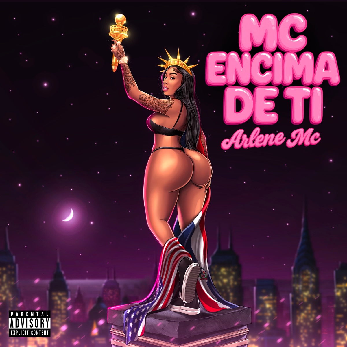 MC Encima De Ti by Arlene MC album cover