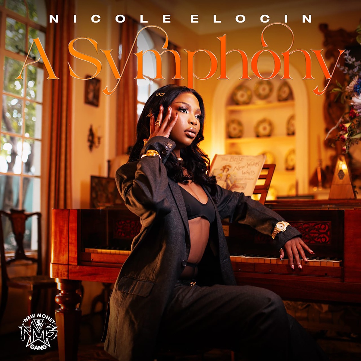 A SYMPHONY by Nicole Elocin album cover