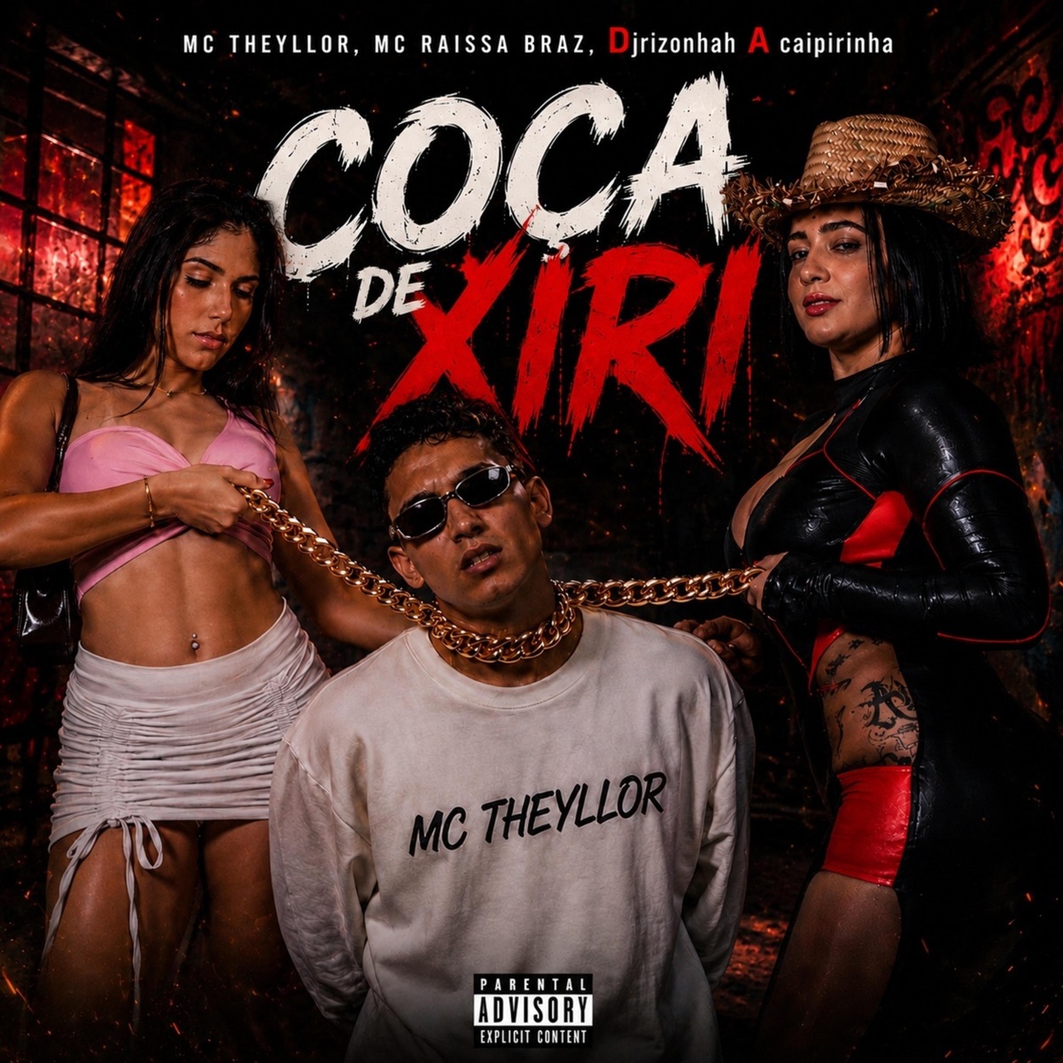 COÇA DE XIRI - Single by Djrizonhah A caipirinha, MC Raissa Braz & Mc Theyllor album cover